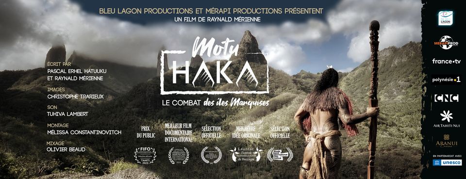 affiche MOTU HAKA Le combat des îles Marquises